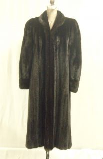 Beautiful Ranch Mink Fur Coat Female Skins John Ross Label Size 6 8 Furs Coats  