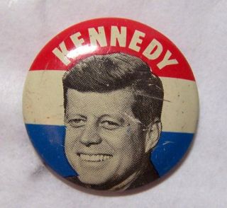 1960 John F Kennedy JFK President Campaign Button Pinback Pin Political  
