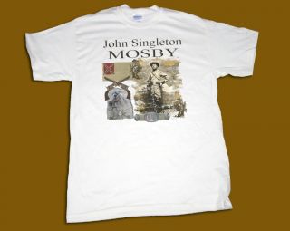 New Civil War Confederate Colonel John Singleton Mosby t shirt AWESOME STUFF  