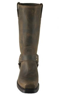Frye Womens Boots 12R Harness Tan Leather 77300 3 Sz 6 M  