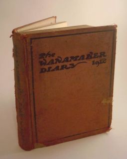 The John Wanamaker Diary 1912 Philadelphia Advertising  