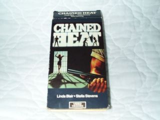 Chained Heat VHS Linda Blair Sybil Danning John Vernon  