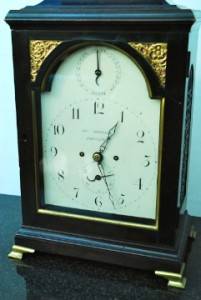 George III Double Fusee Verge Bracket Clock Clock John Penistan Horncastle TLC  