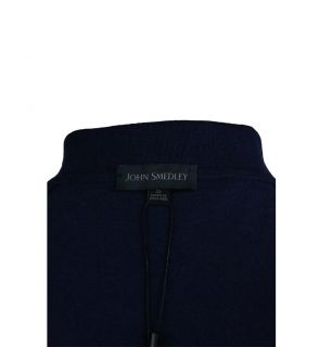 John Smedley Ives Mens Polo Shirt SS12 Indigo  