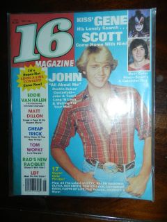 16 Teen Magazine 1981 May Rex Smith Catherine Bach Matt Dillon Kiss  