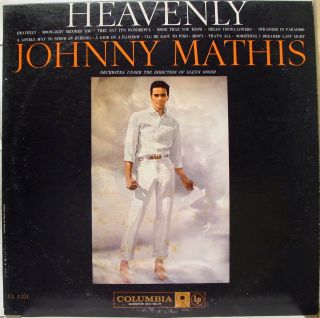 Johnny Mathis Heavenly LP CL 1351 VG  