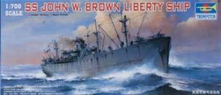 Trumpeter 1 700 SS John w Brown Liberty SHIP Model Boat  