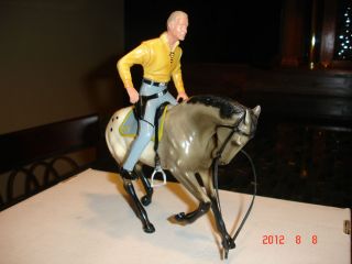 Hartland 800 Series Johnny Yuma The Rebel Horse and Confederate Saddle  