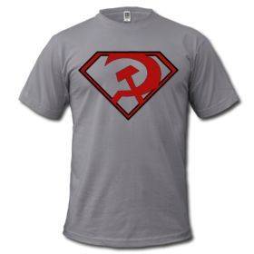Superman Style Red Son T Shirt DC Comics  