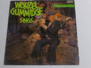WORZEL GUMMIDGE SINGS Jon Pertwee Ex Decca UK 1980 Kids LP  