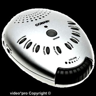 New Conair Sleep Therapy Sound Machine White Noise SU1W Play All Night Timer  