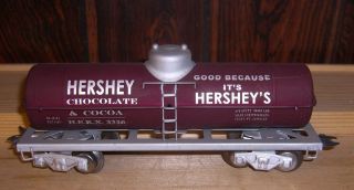 Marx Tin Tank Car in Hershey's Custom Paint Decals  