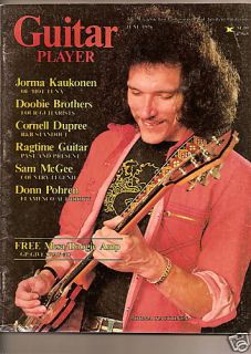 RARE Guitar Player Magazine June 1976 Jorma Kaukonen  