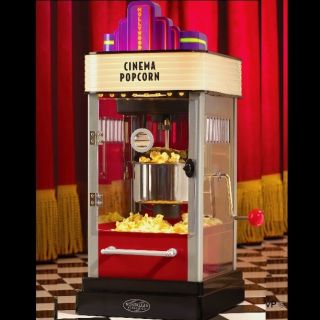 NEW Nostalgia Electrics HKP 200 Hollywood Kettle Popcorn Popper Maker Machine  