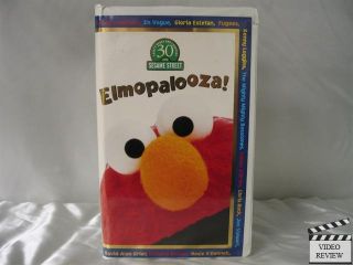 Sesame Street Elmopalooza VHS Muppets Jon Stewart 074644944136  