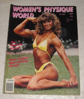 Fall 1989 WOMENS PHYSIQUE WORLD BODYBUILDING MAGAZINE NIKKI GARNER  