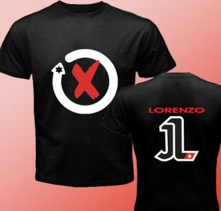 New Jorge Lorenzo Yamaha Team MotoGP T Shirt s 3XL  