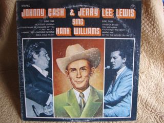 Johnny Cash and Jerry Lee Lewis Sing Hank Williams  
