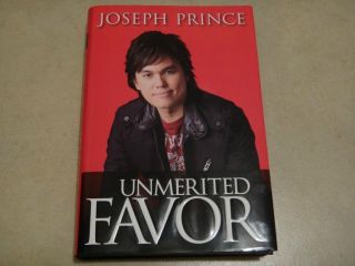 Joseph Prince Unmerited Favor Of God HARDCOVER BOOK  