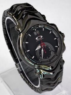 Oakley Judge 1 0 Chronograph Watch RARE Stealth Black 10 164 Original Sapphire  