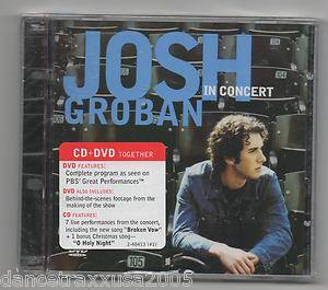 Josh Groban in Concert CD DVD "O Holy Night" 093624841326  