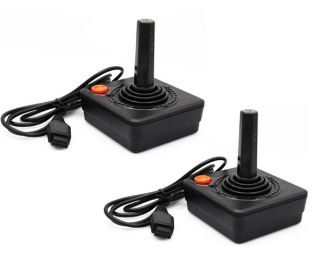 2X New Atari Joystick Controllers for Atari 2600  