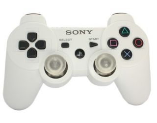 8Mode PS3 Rapid Fire Dualshock3 Controller LED Lighting Light Up White COD7 MW3  