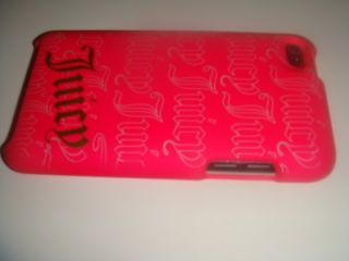 Juicy Couture iPod Touch Case 4G Hot Pink NIB  