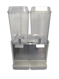 Crathco D25 4 Dual Bowl Cold Drink Juice Dispenser Machine