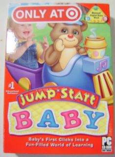 Jump Start Baby World of Learning PC CD ROM Game New