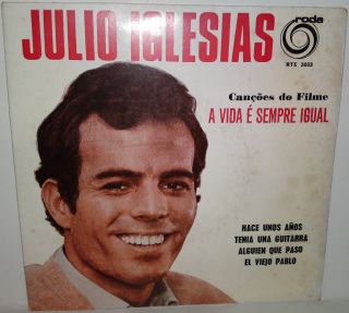 Julio Iglesias Canções do Filme A Vida É Sempre Igual RARE Portugal