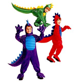 Childs Dragon Jumpsuit Dinosaur Tail Costume Sewing Pattern Size 2