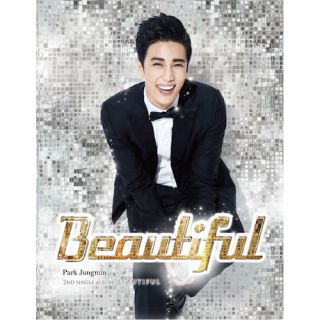 Park Jung MIN SS501 Beautiful 2nd Single Album CD Poster Free Gift