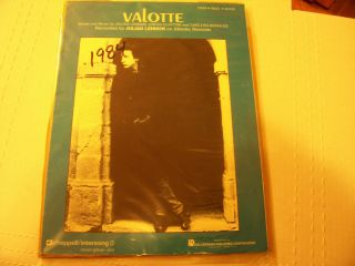 Julian Lennon Official Sheet Music Vallotte 1984 John Lennon