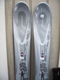 New K2 True Luv Women Specific Alpine Skis 167cm Marker 10 0 Bindings