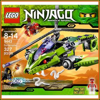 Lego Ninjago 9443 Rattlecopter Sets Kai ZX Lloyd Garmadon Ninja
