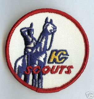 Vintage Kansas City Scouts NHL Hockey Sports Patch