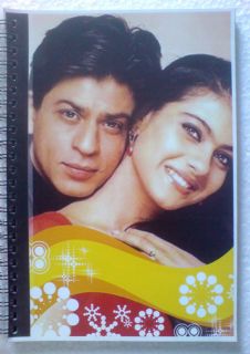 Shahruh Shah Rukh Kajol on Cover Notebook Note Book