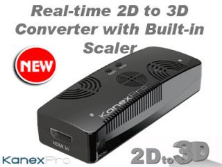 KanexPro 2DTO3DCV CUBEUP REAL TIME 2D to 3D CONVERTER with BUILT IN