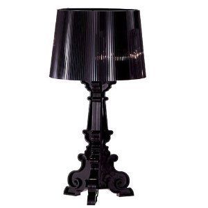 Kartell Bourgie Ghost Contemporary Table Lamp Black Polycarbonate Lamp