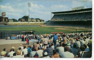Kansas City Athletics Municipal Baseball Stadium Vintage Postcard