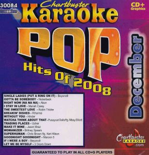 Chartbuster Karaoke Pop Hits of 2008 December 30084