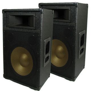 12 Stage Band Church Karaoke Home DJ Speakers PPT12C