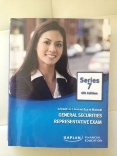 Kaplan Series 7 Securities License Exam Manual General Securities Rep