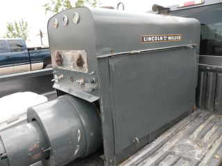 Lincoln welding machine welder 1955 short hood shorthood pipeliner