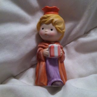 1986 Heavenly Blessings Nativity Magi Kaspar Porcelain Figurine