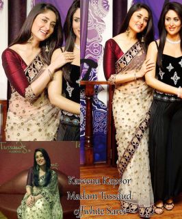 Bollywood Replica Kareena Kapoor Madam Tussaud Museum Saree Sari