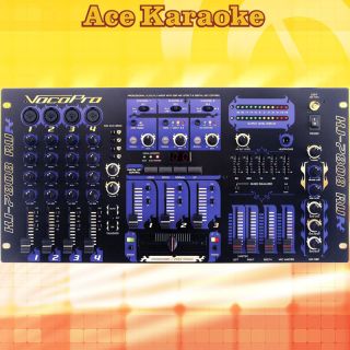 VocoPro KJ 7808 RV Professional Karaoke Mixer w DSP