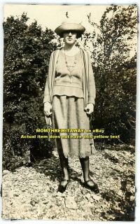 Photo Pretty Young Woman Sweater Skirt Hat Katherine Jenkins Joplin MO