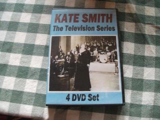 Kate Smith Vintage TV Episodes from 1950 1952 4 DVD Box Set